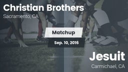 Matchup: Christian Brothers vs. Jesuit  2016