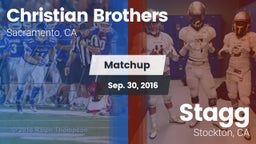 Matchup: Christian Brothers vs. Stagg  2016