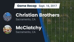 Recap: Christian Brothers  vs. McClatchy  2017