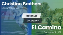 Matchup: Christian Brothers vs. El Camino  2017