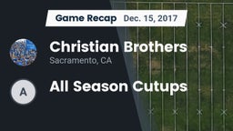 Recap: Christian Brothers  vs. All Season Cutups 2017