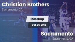 Matchup: Christian Brothers vs. Sacramento  2018