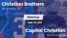 Matchup: Christian Brothers vs. Capital Christian  2019