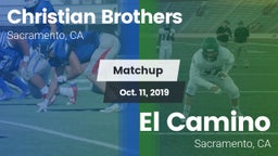 Matchup: Christian Brothers vs. El Camino  2019