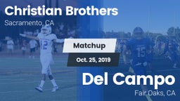 Matchup: Christian Brothers vs. Del Campo  2019