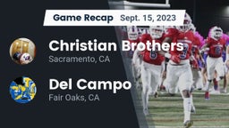 Recap: Christian Brothers  vs. Del Campo  2023