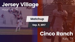 Matchup: Jersey Village High vs. Cinco Ranch  2017