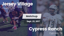 Matchup: Jersey Village High vs. Cypress Ranch  2017