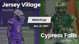 Matchup: Jersey Village High vs. Cypress Falls  2017