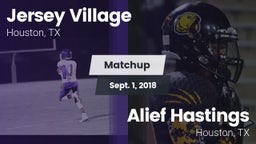 Matchup: Jersey Village High vs. Alief Hastings  2018