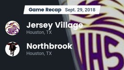 Recap: Jersey Village  vs. Northbrook  2018