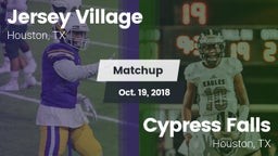 Matchup: Jersey Village High vs. Cypress Falls  2018