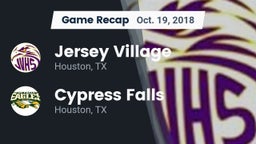 Recap: Jersey Village  vs. Cypress Falls  2018
