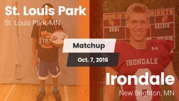 Matchup: St. Louis Park High vs. Irondale  2016