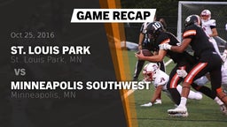 Recap: St. Louis Park  vs. Minneapolis Southwest  2016