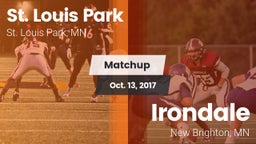 Matchup: St. Louis Park High vs. Irondale  2017