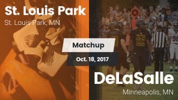 Matchup: St. Louis Park High vs. DeLaSalle  2017