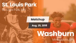 Matchup: St. Louis Park High vs. Washburn  2018
