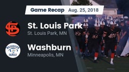 Recap: St. Louis Park  vs. Washburn  2018
