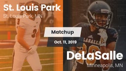 Matchup: St. Louis Park High vs. DeLaSalle  2019