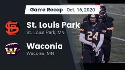 Recap: St. Louis Park  vs. Waconia  2020