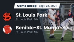 Recap: St. Louis Park  vs. Benilde-St. Margaret's  2021