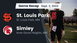Recap: St. Louis Park  vs. Simley  2022
