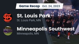Recap: St. Louis Park  vs. Minneapolis Southwest  2023