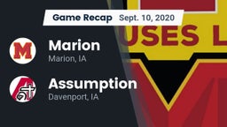 Recap: Marion  vs. Assumption  2020