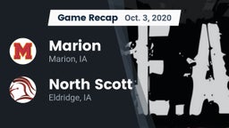 Recap: Marion  vs. North Scott  2020