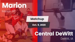 Matchup: Marion  vs. Central DeWitt 2020