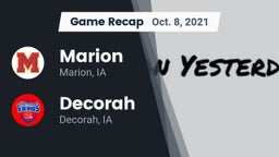 Recap: Marion  vs. Decorah  2021