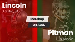 Matchup: Lincoln  vs. Pitman  2017