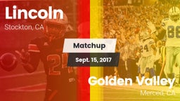 Matchup: Lincoln  vs. Golden Valley  2017