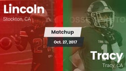 Matchup: Lincoln  vs. Tracy  2017