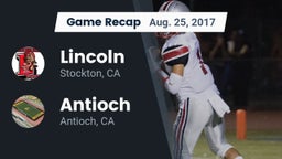 Recap: Lincoln  vs. Antioch  2017