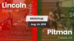 Matchup: Lincoln  vs. Pitman  2018