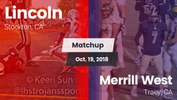 Matchup: Lincoln  vs. Merrill West  2018