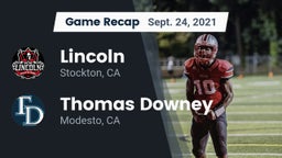Recap: Lincoln  vs. Thomas Downey  2021