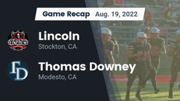 Recap: Lincoln  vs. Thomas Downey  2022