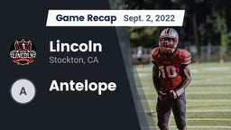 Recap: Lincoln  vs. Antelope 2022