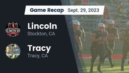 Recap: Lincoln  vs. Tracy  2023