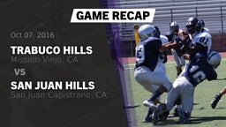 Recap: Trabuco Hills  vs. San Juan Hills  2016