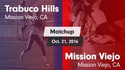 Matchup: Trabuco Hills High vs. Mission Viejo  2016