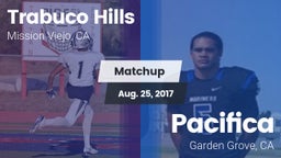 Matchup: Trabuco Hills High vs. Pacifica  2017