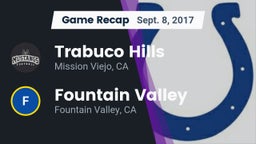Recap: Trabuco Hills  vs. Fountain Valley  2017