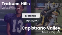 Matchup: Trabuco Hills High vs. Capistrano Valley  2017