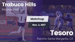 Matchup: Trabuco Hills High vs. Tesoro  2017