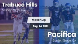 Matchup: Trabuco Hills High vs. Pacifica  2018