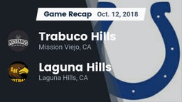 Recap: Trabuco Hills  vs. Laguna Hills  2018